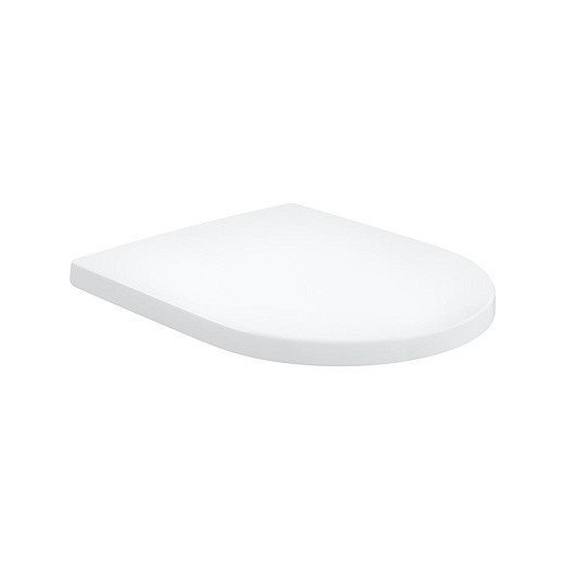 Сиденье с крышкой для унитаза белый глянцевый subway 3.0 villeroy&boch