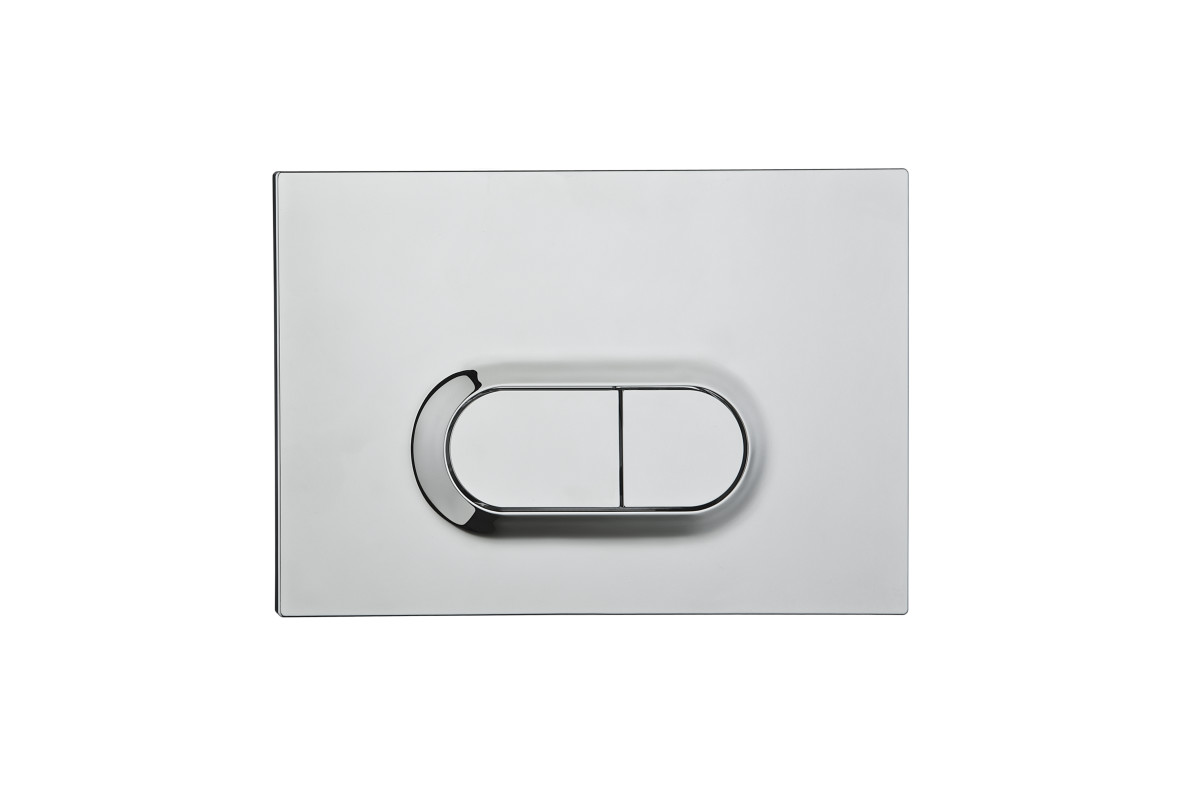 Инсталляция с унитазом VitrA Normus 9773B003-7206 комплект 4 в 1 с сиденьем микролифт цвет клавиши глянцевый хром