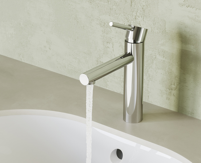 Смеситель origin для раковины, средний, хром