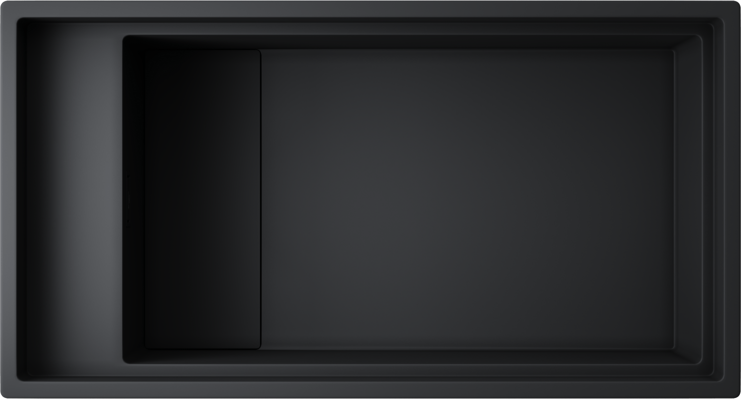 Кухонная мойка omoikiri kinaru pro 86-u/i-gb artceramic/графит 860 x 460 x 220