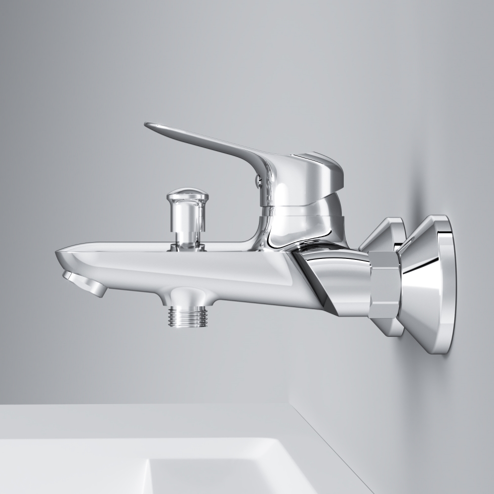 F85C10000 Sunny, смеситель для ванны и душа, хром, шт