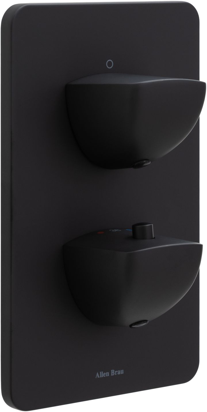 Смеситель для душа Allen Brau Infinity 5.21116-31 (с внутренней частью, 1 выход) черный матовый