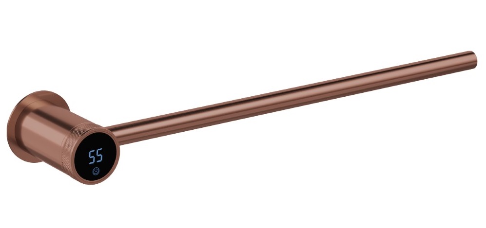 Полотенцесушитель boheme stick базовый элемент 93x450x60мм. copper brushed