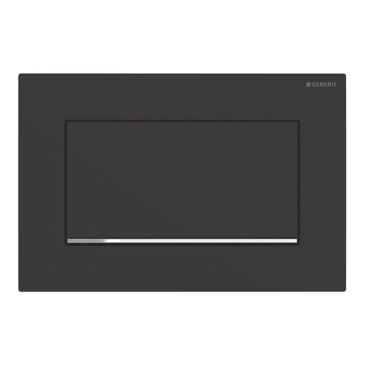 Кнопка смыва для инсталляции geberit sigma 30 хром/черный