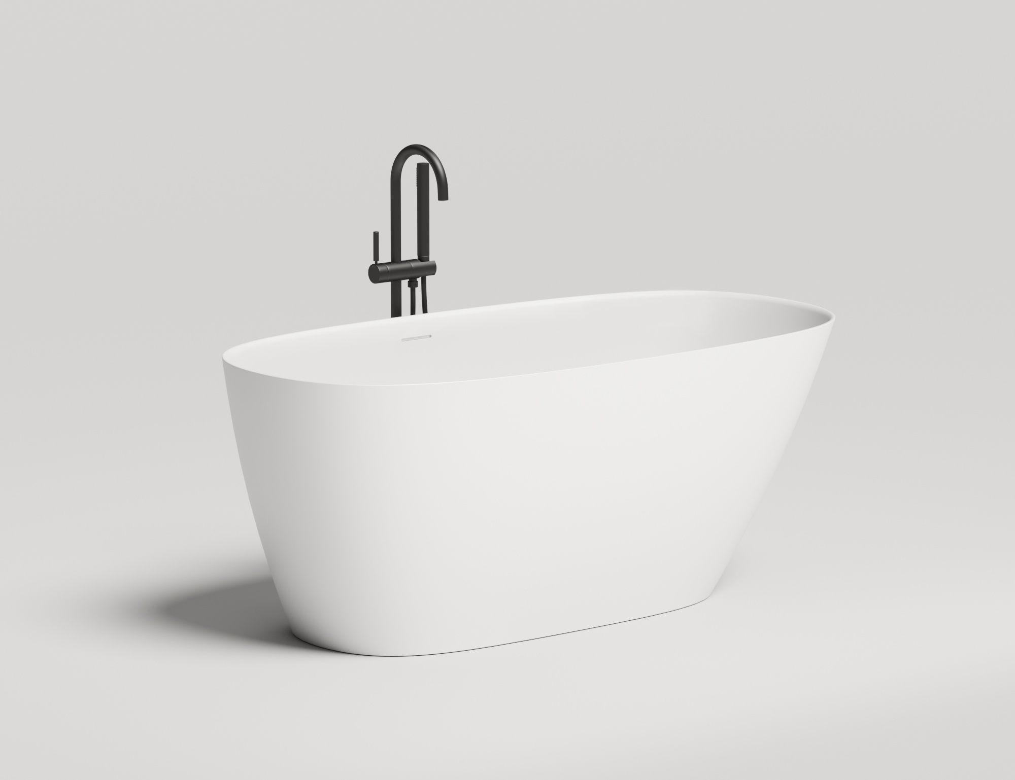 Ванна отдельностоящая salini sofia 150x75 s-stone белый матовый