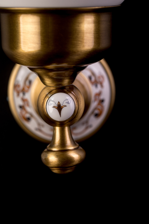 Крючок двойной boheme provanse 10806 br бронза