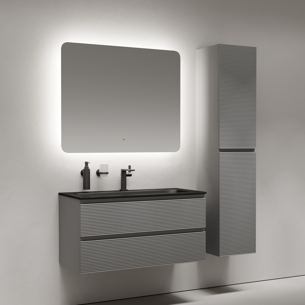 Зеркало для ванной комнаты SANCOS Ray 1000х800 c подсветкой, арт. RA1000
