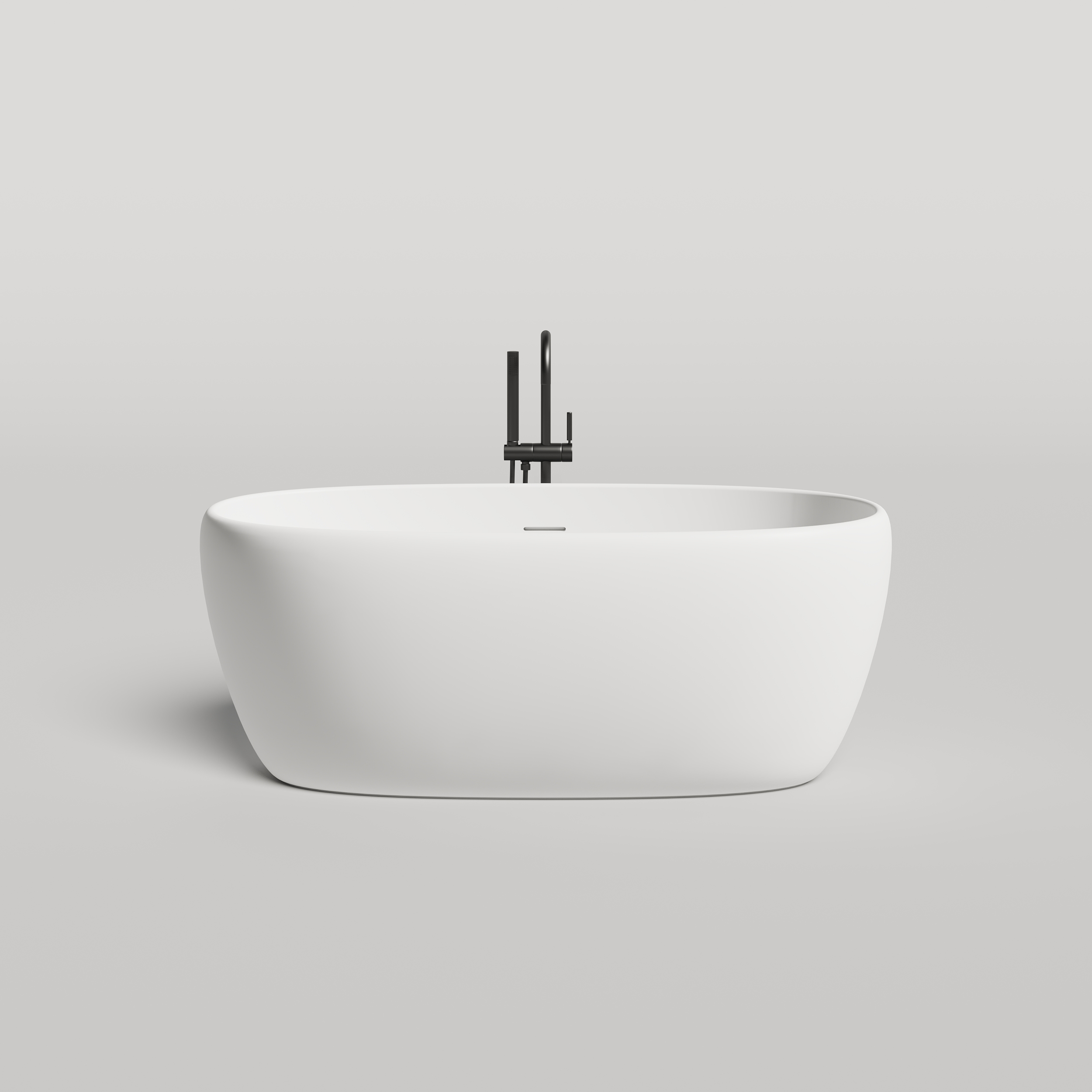 Ванна отдельностоящая salini luce 170x85 s-stone белый матовый Ванна отдельностоящая salini luce 170x85 s-stone белый матовый