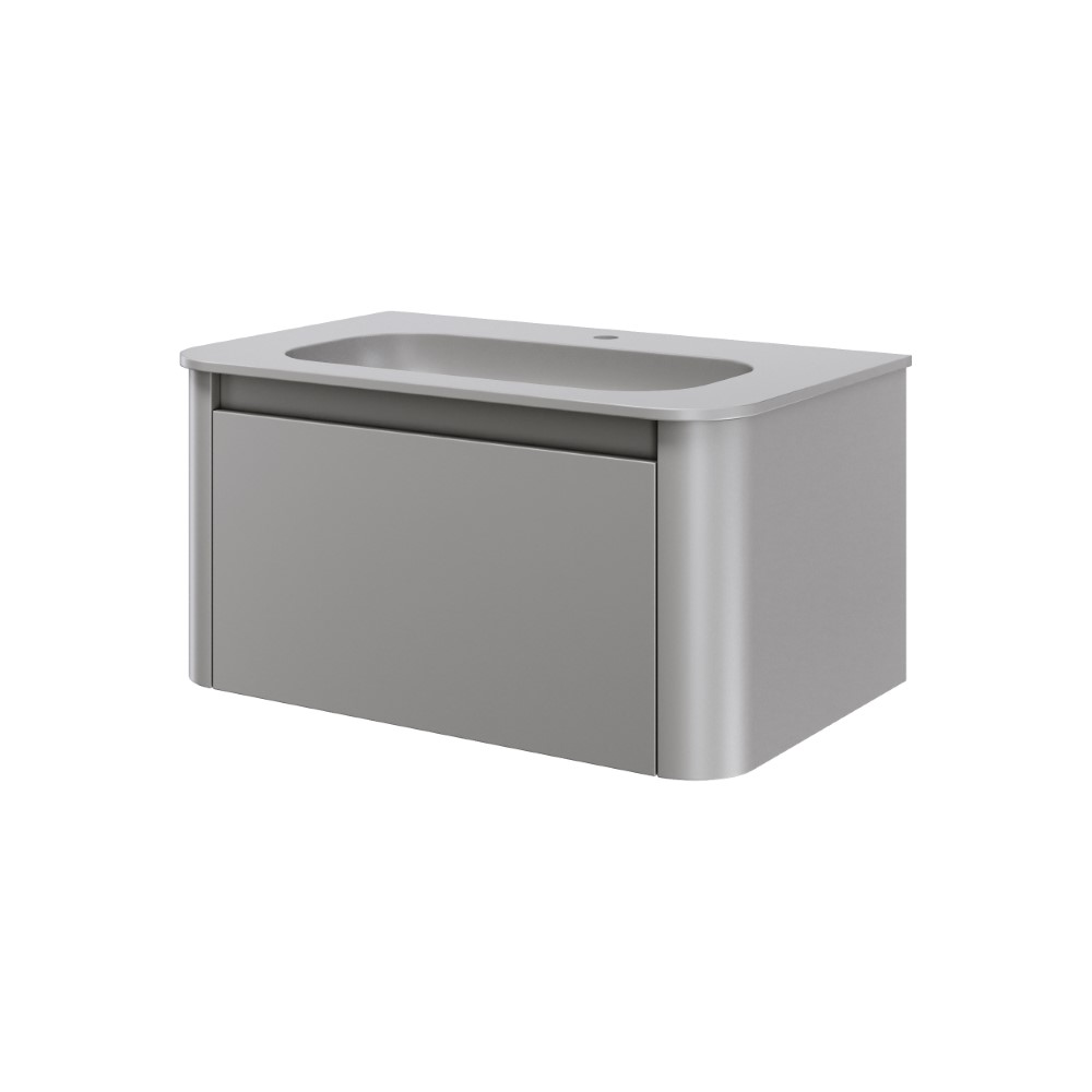 Тумба c раковиной voi 80см luna