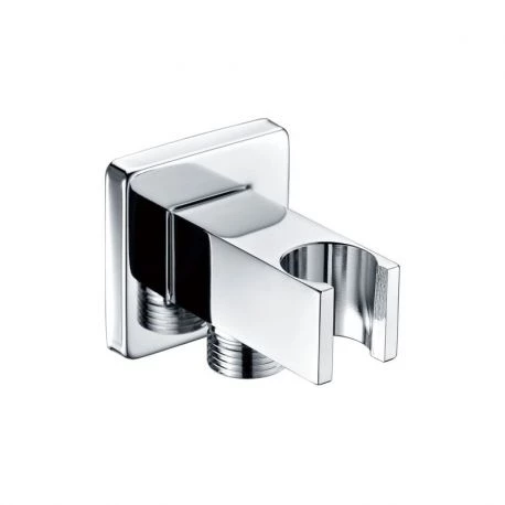 Выход для душевого шланга с держателем imex square shower sfr001 chrome