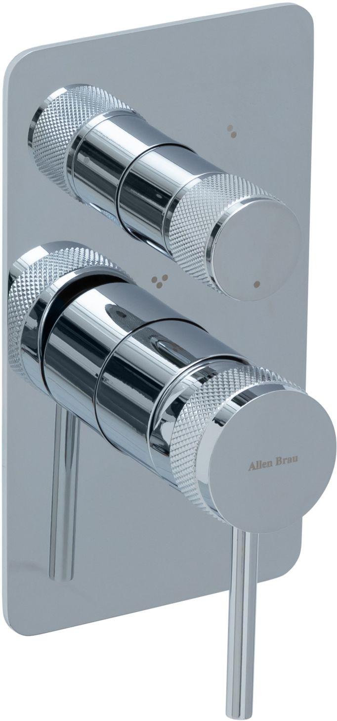 Смеситель для ванны Allen Brau Priority 5.31A11-00 (с внутренней частью, 3 выхода) хром