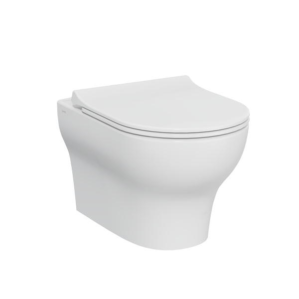 Подвесной безободковый унитаз zentrum round