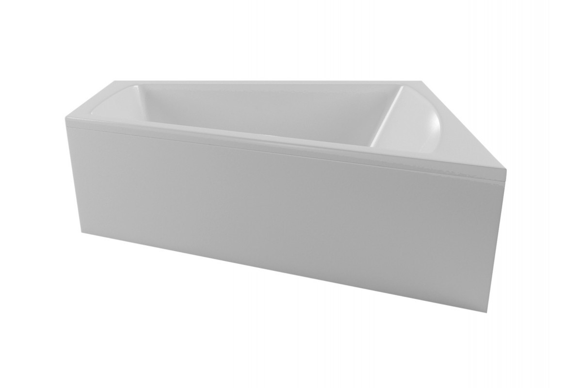 Ванна акриловая правосторонняя Vayer Trinity Гл000008157, 160x120