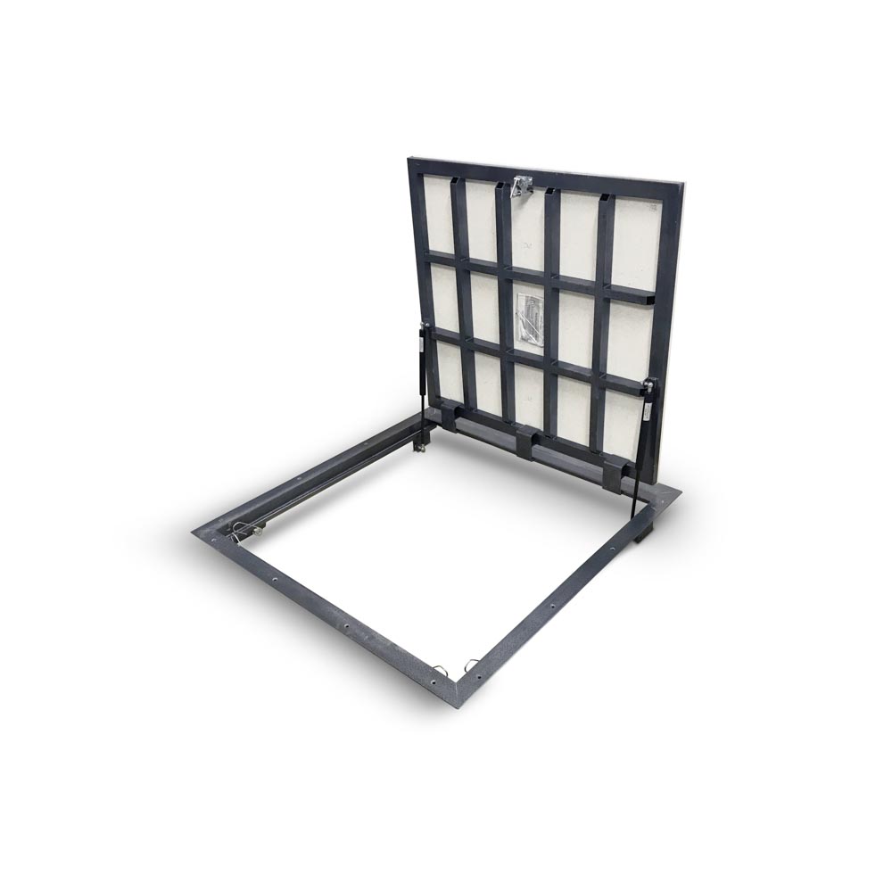 Напольный люк «Портал» 90-90 (900х900 мм) с газовыми амортизаторами