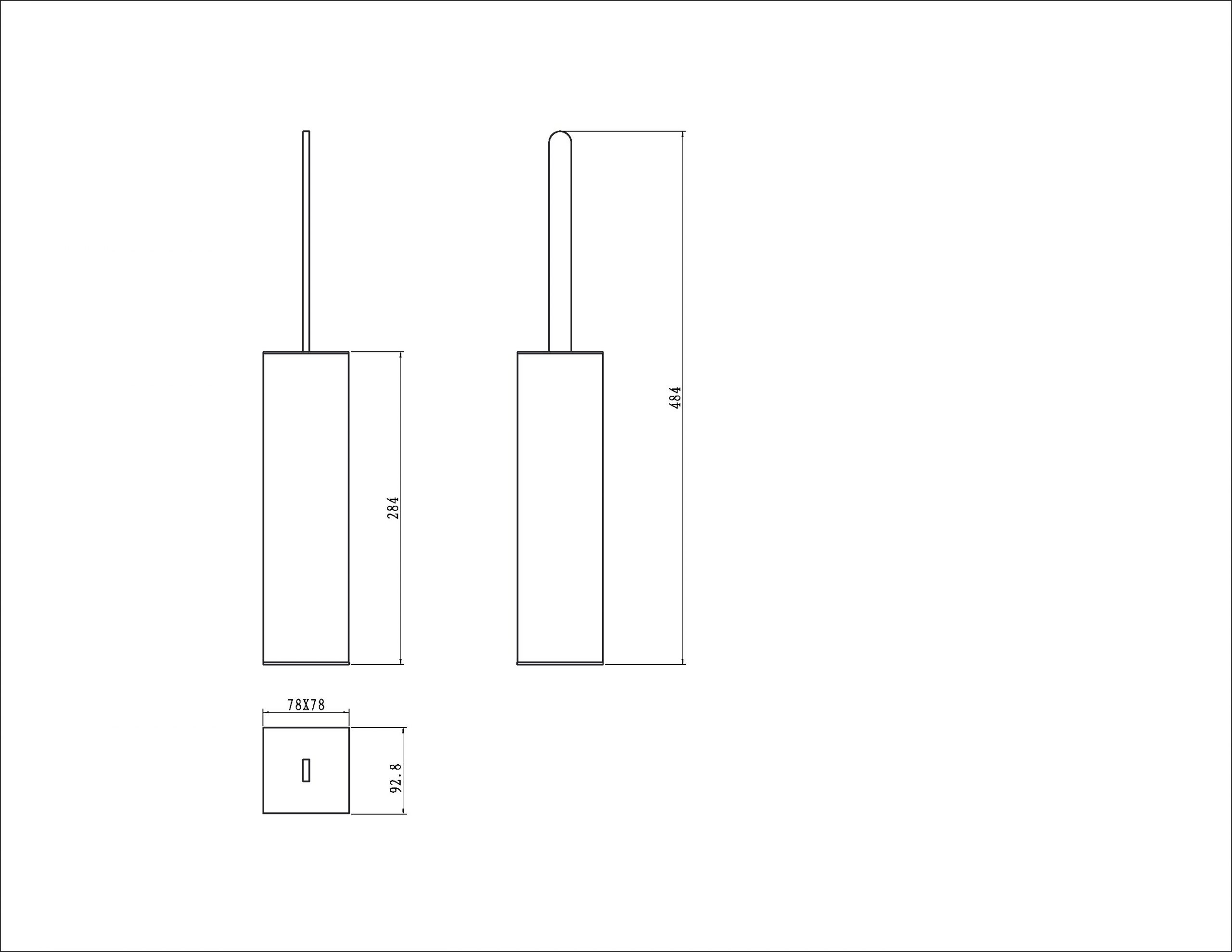 Ёршик для унитаза boheme, ы, 10949-w-g, белый