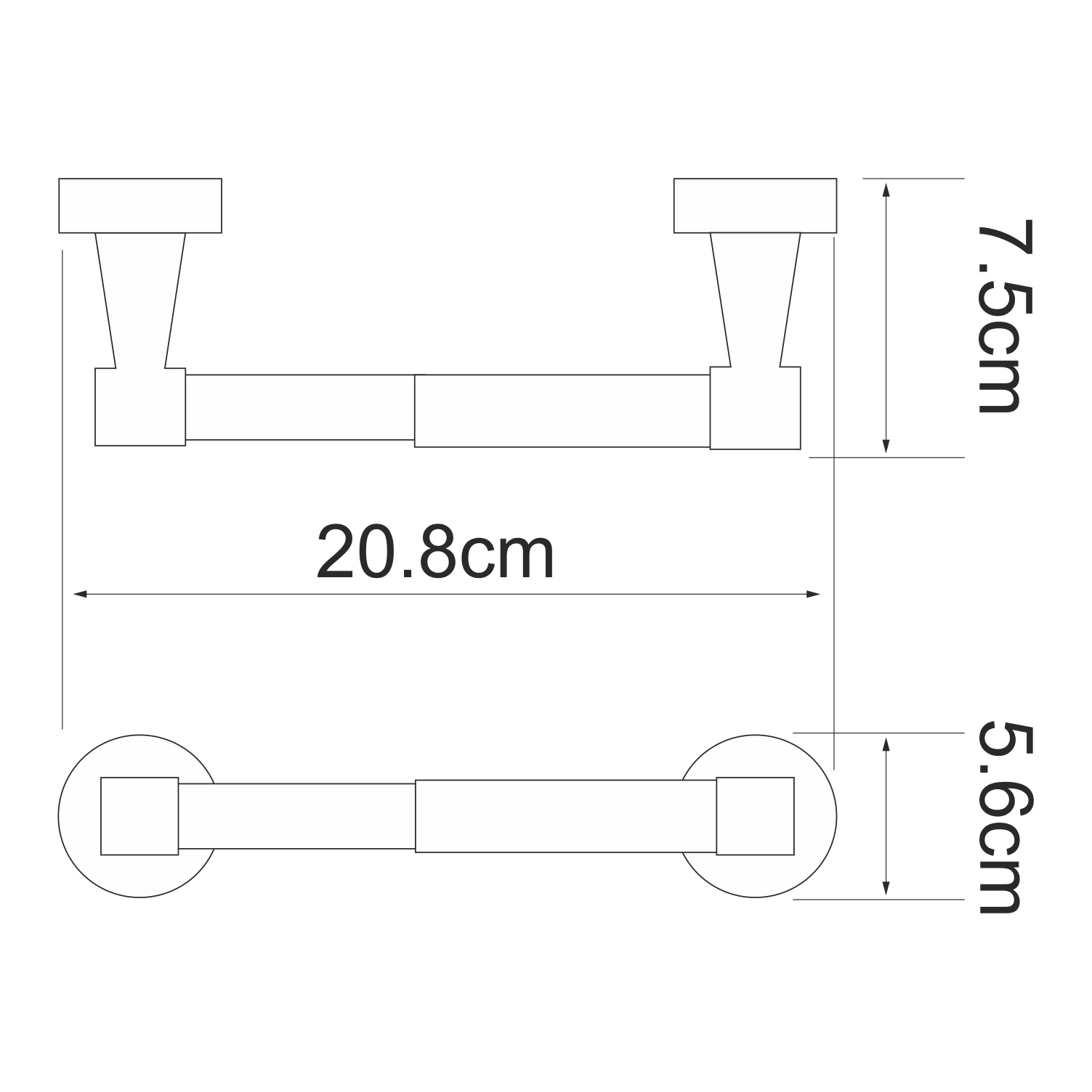 Isen k-4022 держатель туалетной бумаги