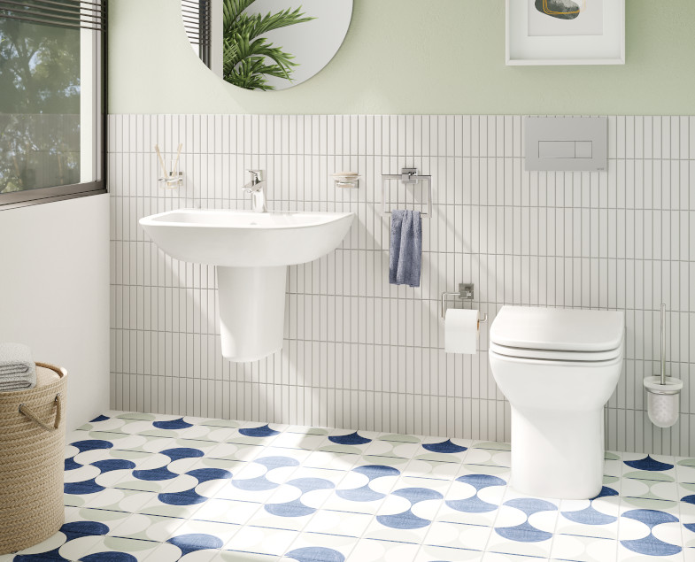 Панель смыва root square, хром