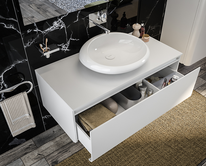 Встроенный смеситель для раковины istanbul, длинный, хром