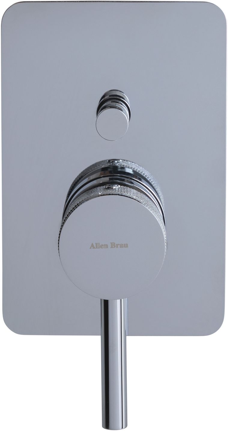 Смеситель для душа Allen Brau Priority X2 5.31011-00 (с внутренней частью, 2 выхода) хром
