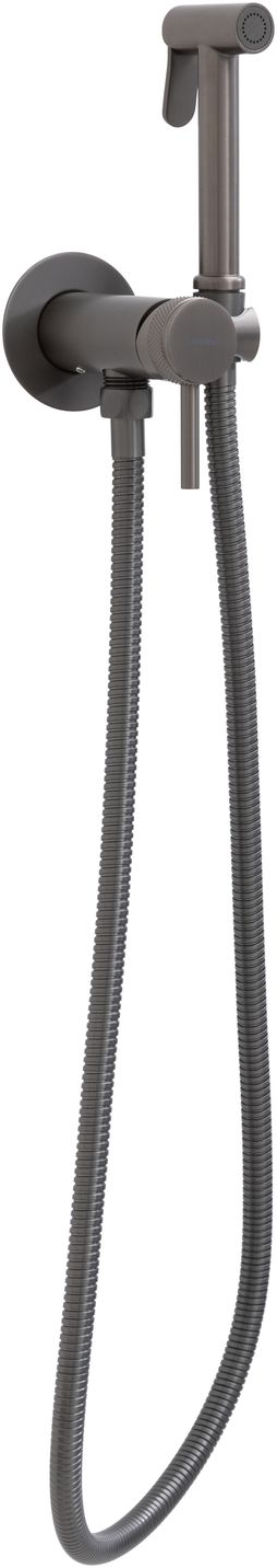 Смеситель с гигиеническим душем Allen Brau Priority 5.31A29-MG (с внутренней частью) графит браш