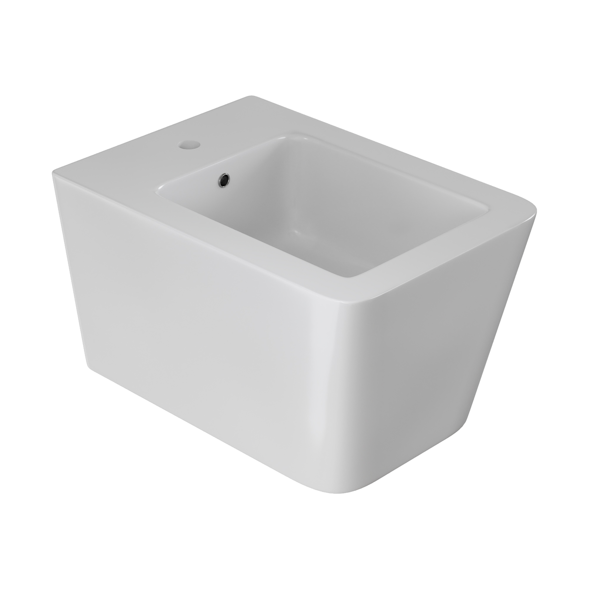 Биде подвесное boheme zen 967-bidet-w, белый глянец