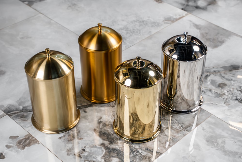 Ведро для мусора, классика Gold