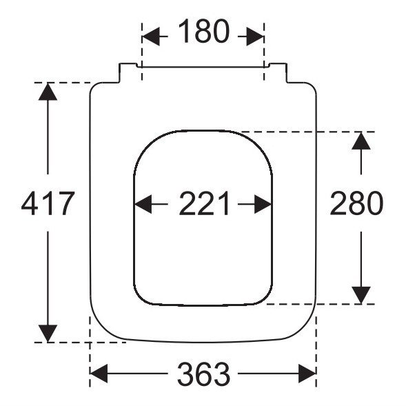 Сиденье с крышкой для унитаза alpin white finion villeroy&boch