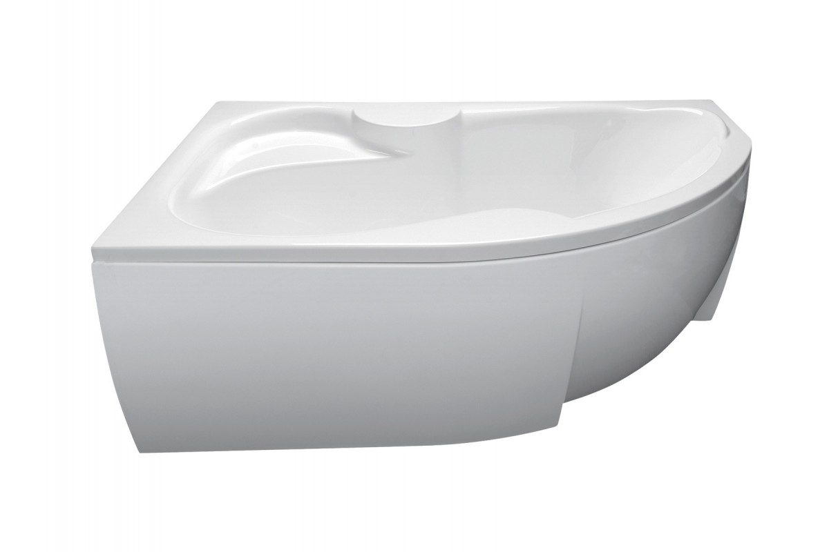 Ванна акриловая левосторонняя Vayer Azalia Гл000006726, 160x105