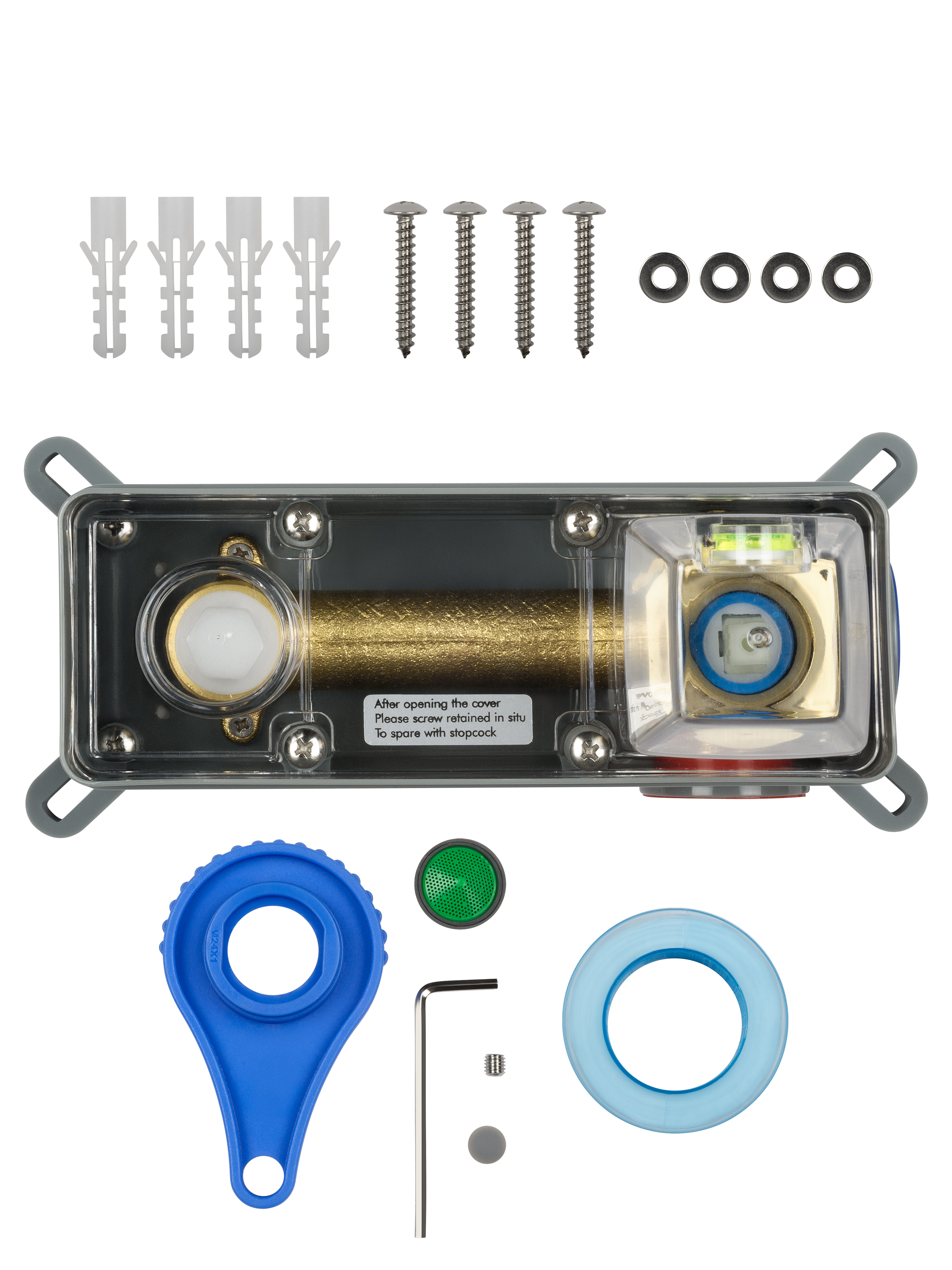 Смеситель для раковины встраиваемый wonzon & woghand stick, брашированный никель (ww-88869017-bn)