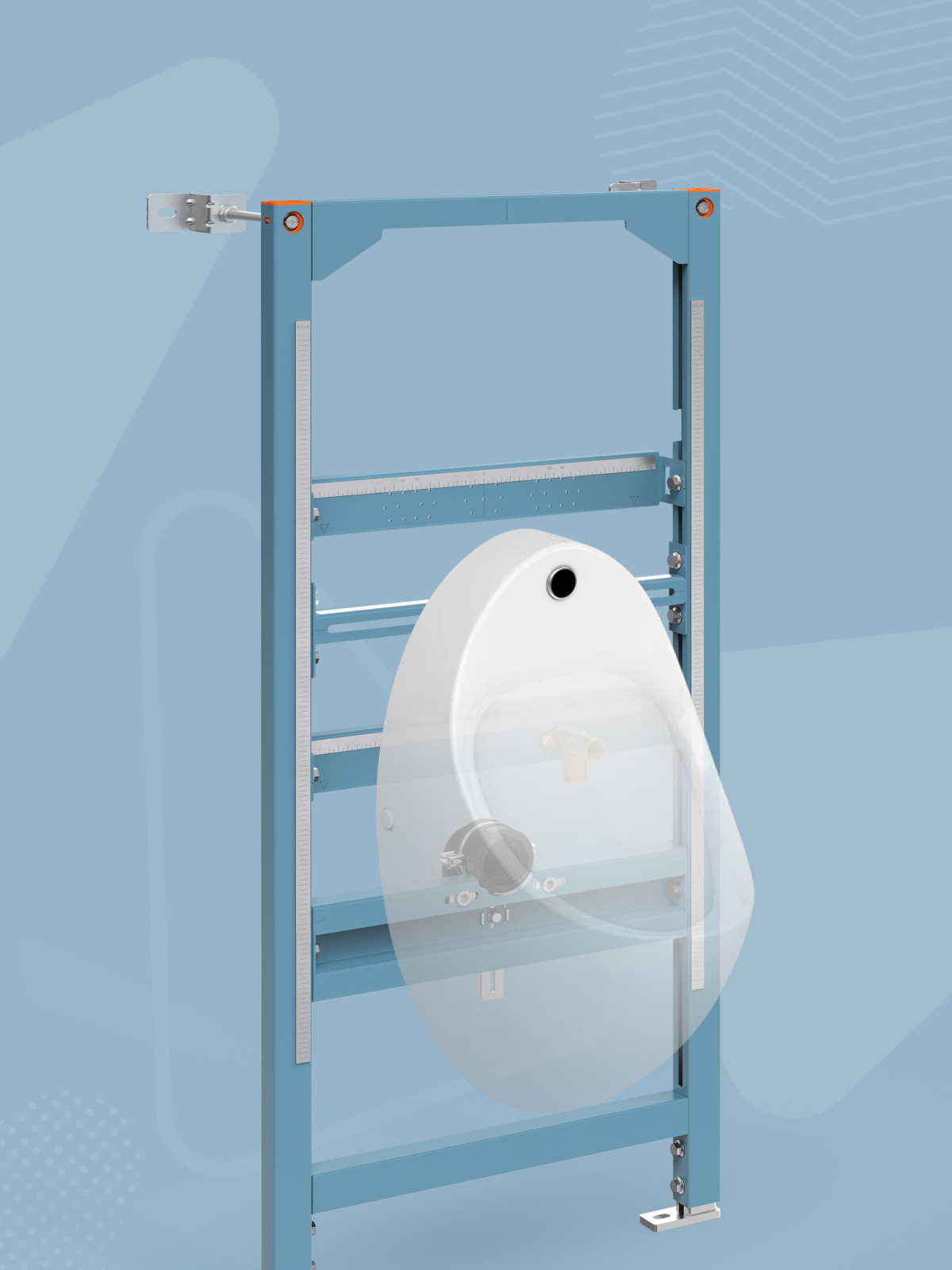 Рама скрытого монтажа для писсуара VitrA 880-3800