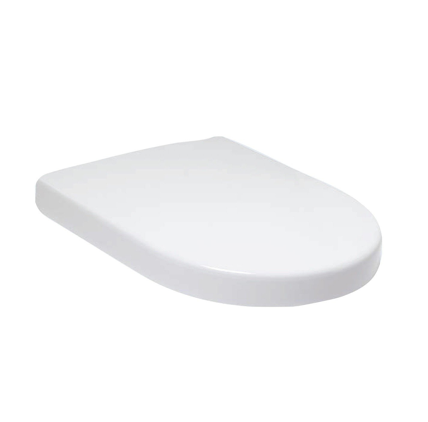 Сиденье с крышкой для унитаза белый глянцевый subway villeroy&boch