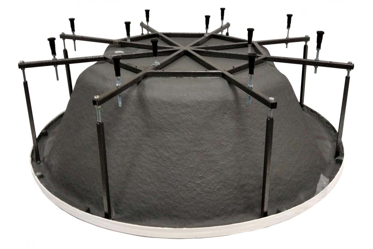 Ванна акриловая встраиваемая Vayer Eva Гл000025681, 180x180