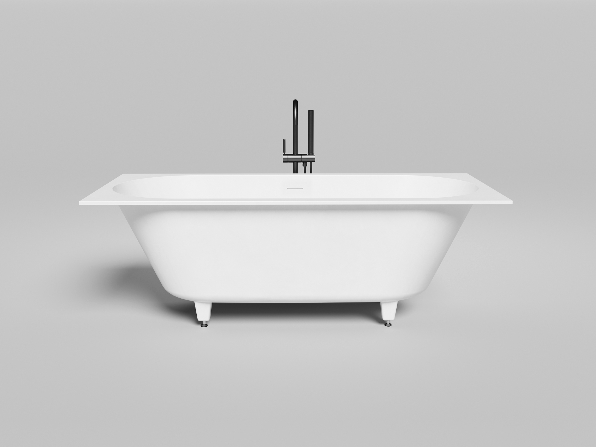 Ванна встраиваемая salini ornella axis kit 170x75 s-sense белый матовый