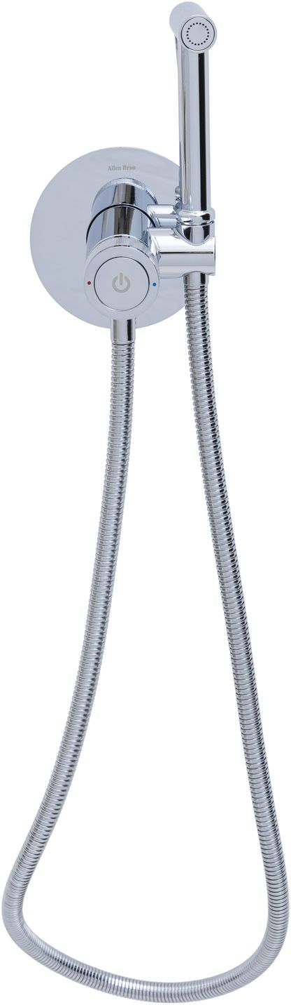 Смеситель с гигиеническим душем allen brau liberty 5.33005-00 (с внутренней частью) хром