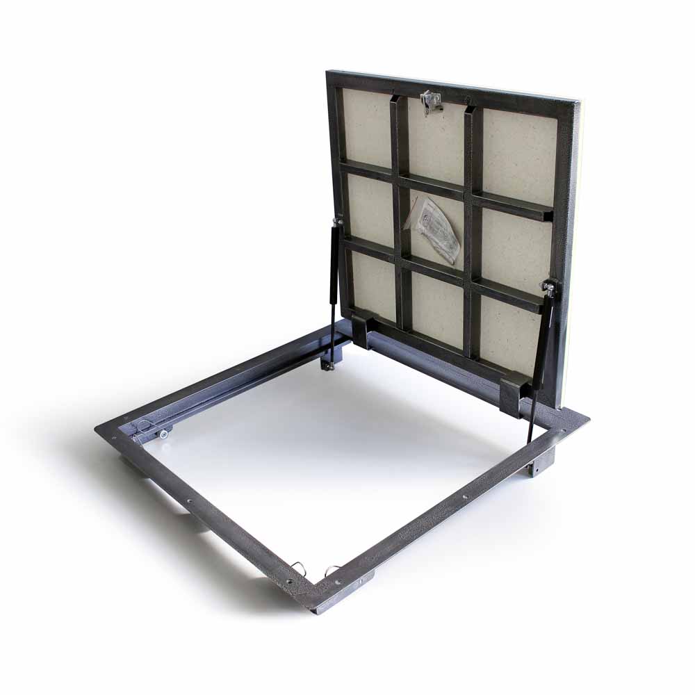 Напольный люк «Портал» 80-80 (800х800 мм) с газовыми амортизаторами