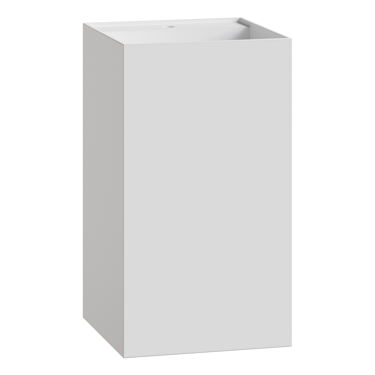 Тумба под раковину boheme cube 802-mw, белая