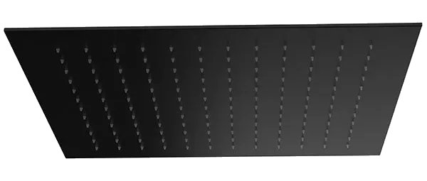 Верхний душ монтаж в потолок 44см no черный матовый remer Верхний душ монтаж в потолок 44см no черный матовый remer