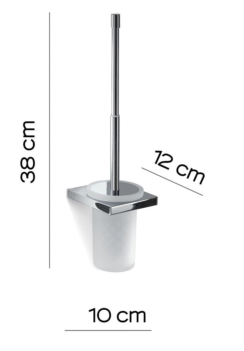 Ершик настенный lanzarote хром gedy