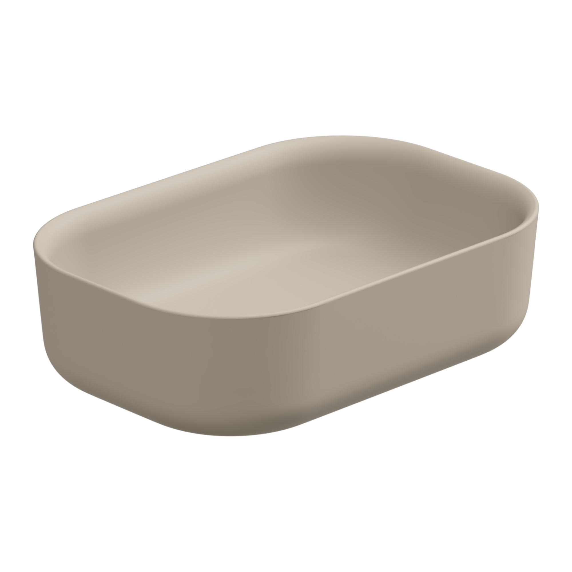 Раковина накладная 60x42 см gsg ceramic design hit! hilavre60034, sabbia matt