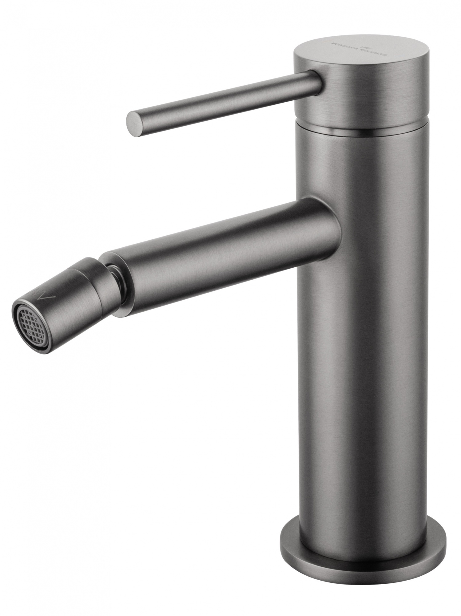 Смеситель для биде wonzon & woghand stick, темный графит (ww-88339017-bgm)