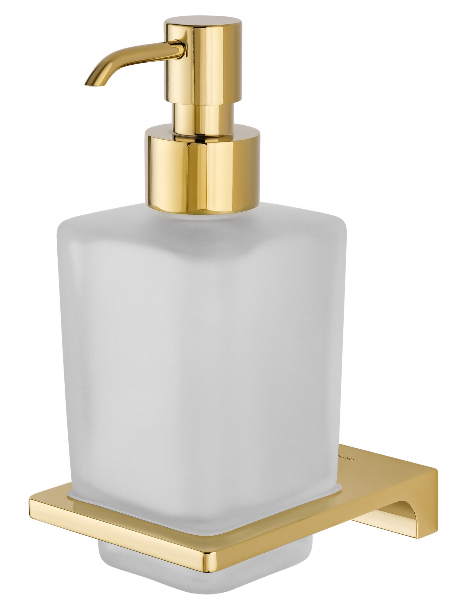 Дозатор мыла wonzon & woghand eclipse, глянцевое золото (ww-9133-lg)