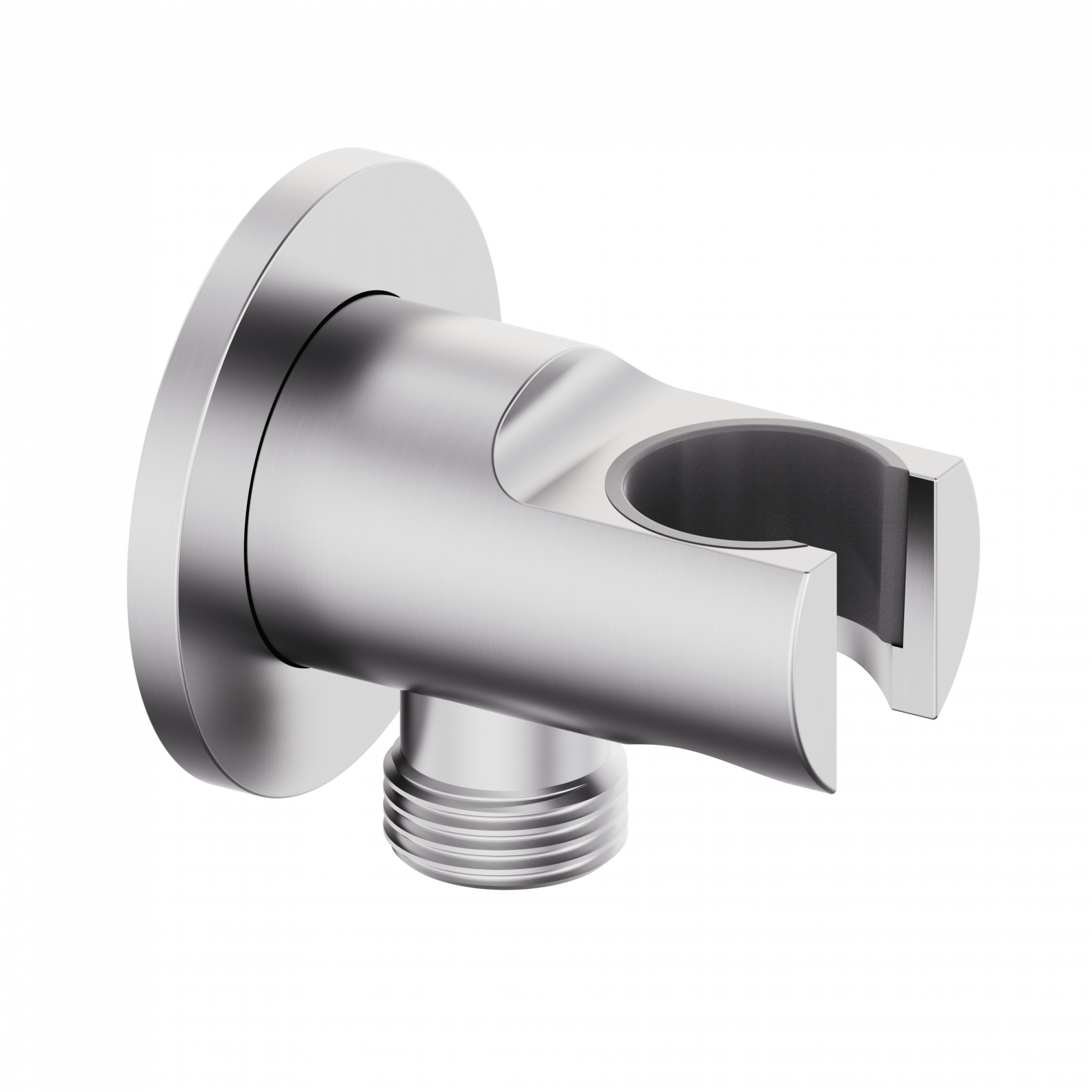 Шланговое подключение с держателем wonzon & woghand, брашированный никель (ww-hz2319-bn)