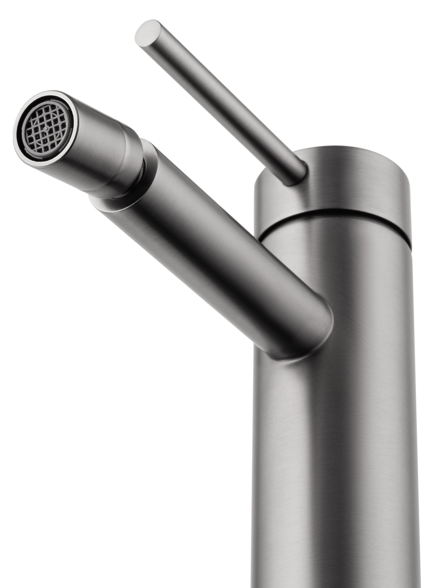 Смеситель для биде wonzon & woghand stick, темный графит (ww-88339017-bgm)