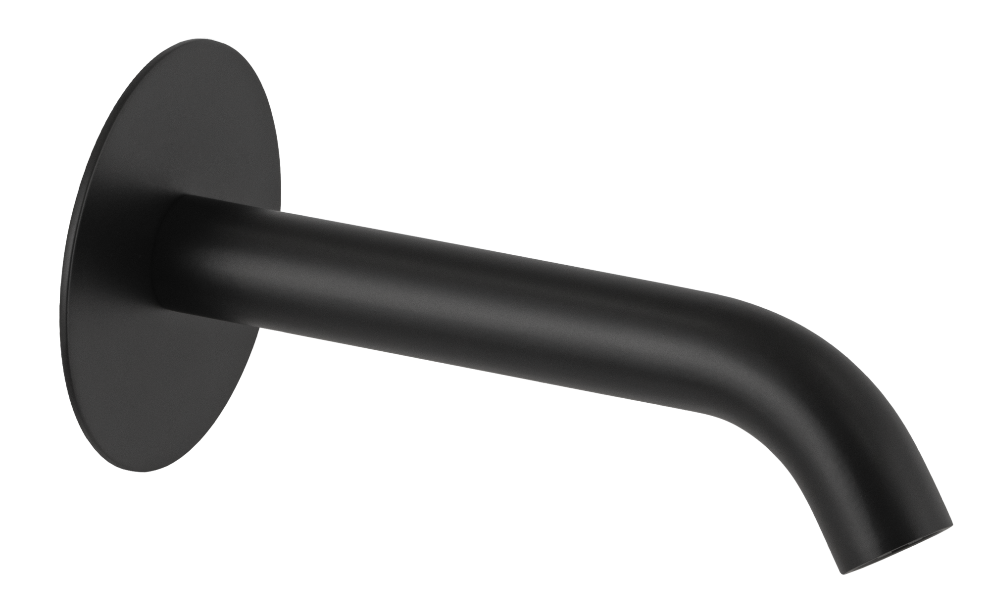 Излив настенный 16 см remer x style 91xf90no, черный матовый