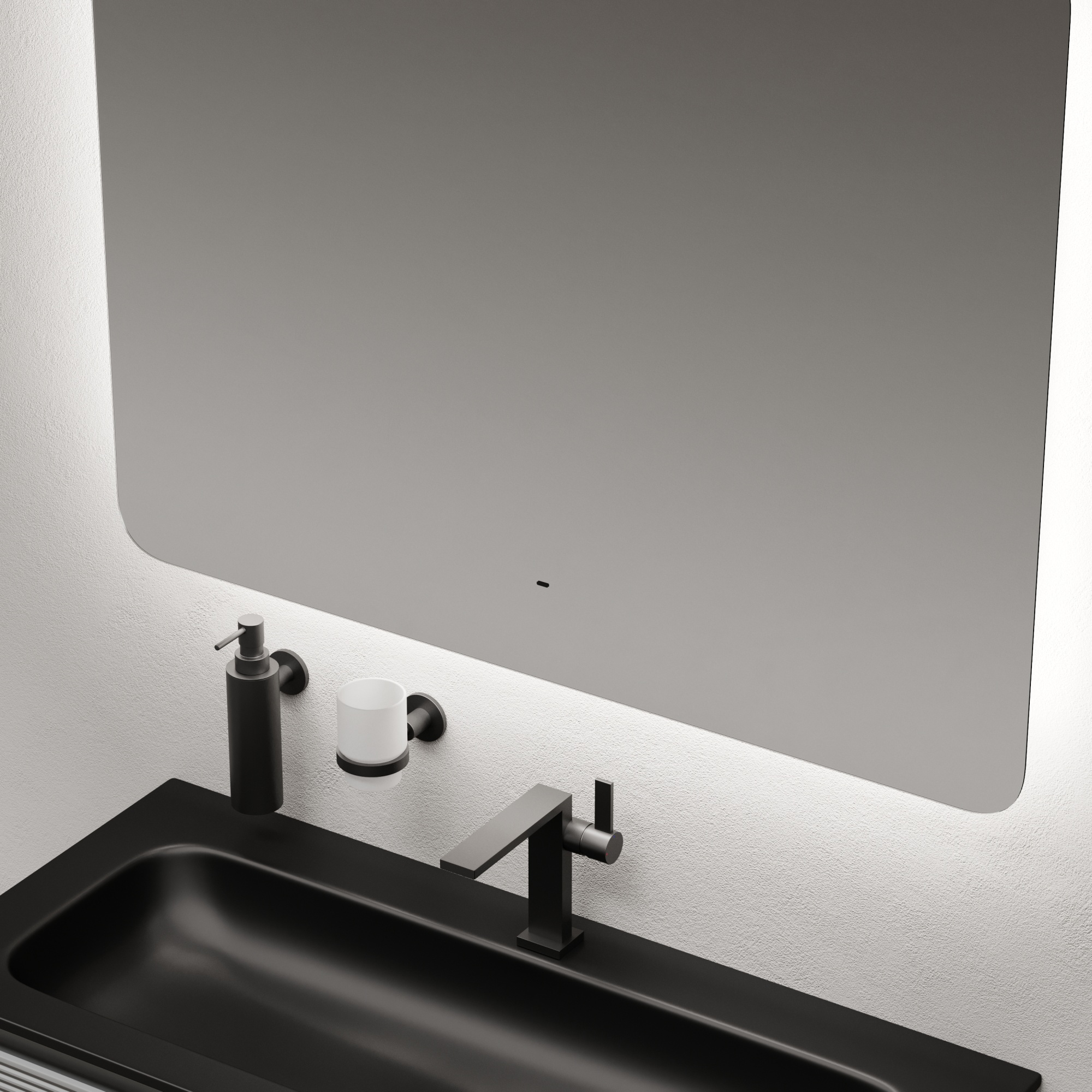 Зеркало для ванной комнаты SANCOS Ray 1000х800 c подсветкой, арт. RA1000