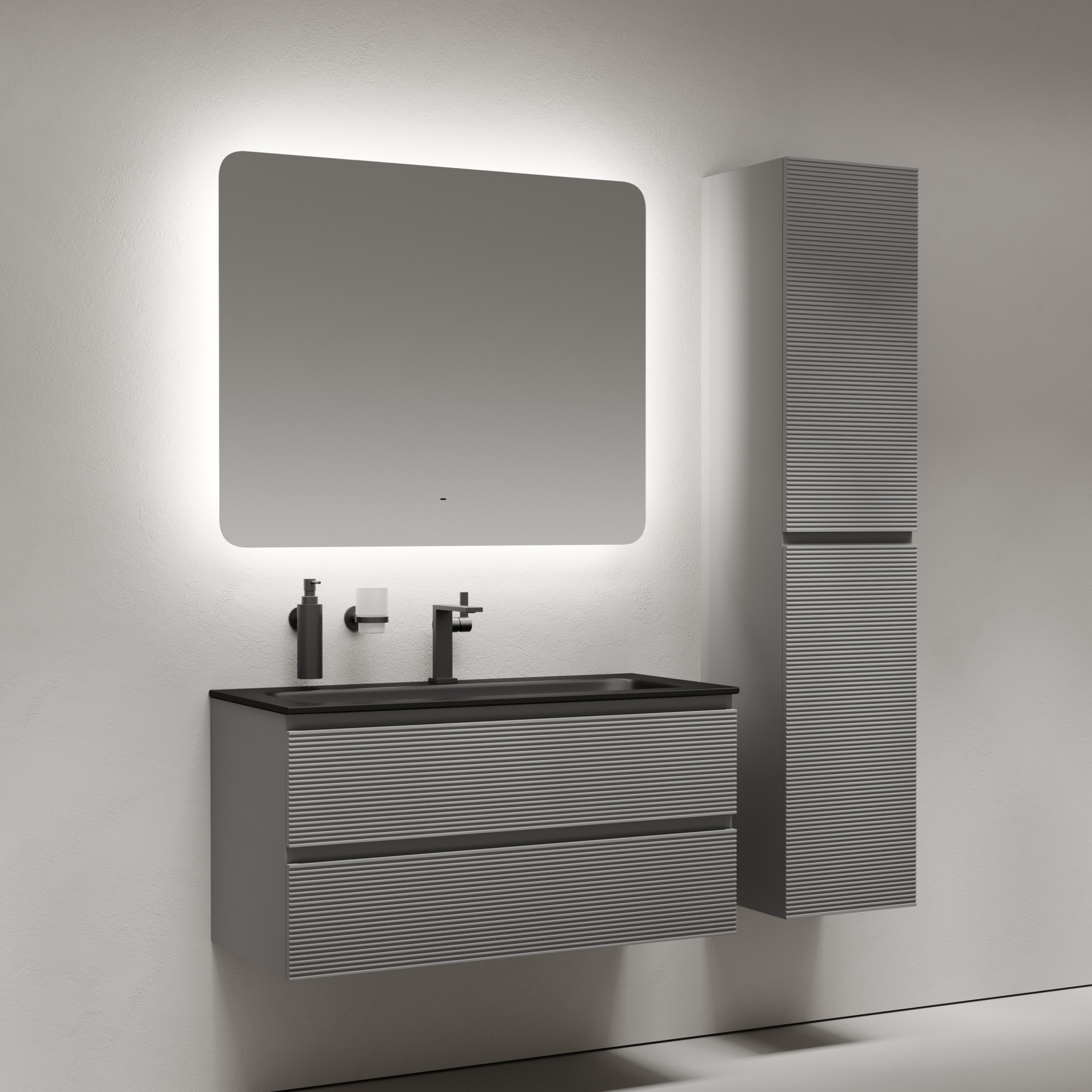 Зеркало для ванной комнаты SANCOS Ray 1000х800 c подсветкой, арт. RA1000