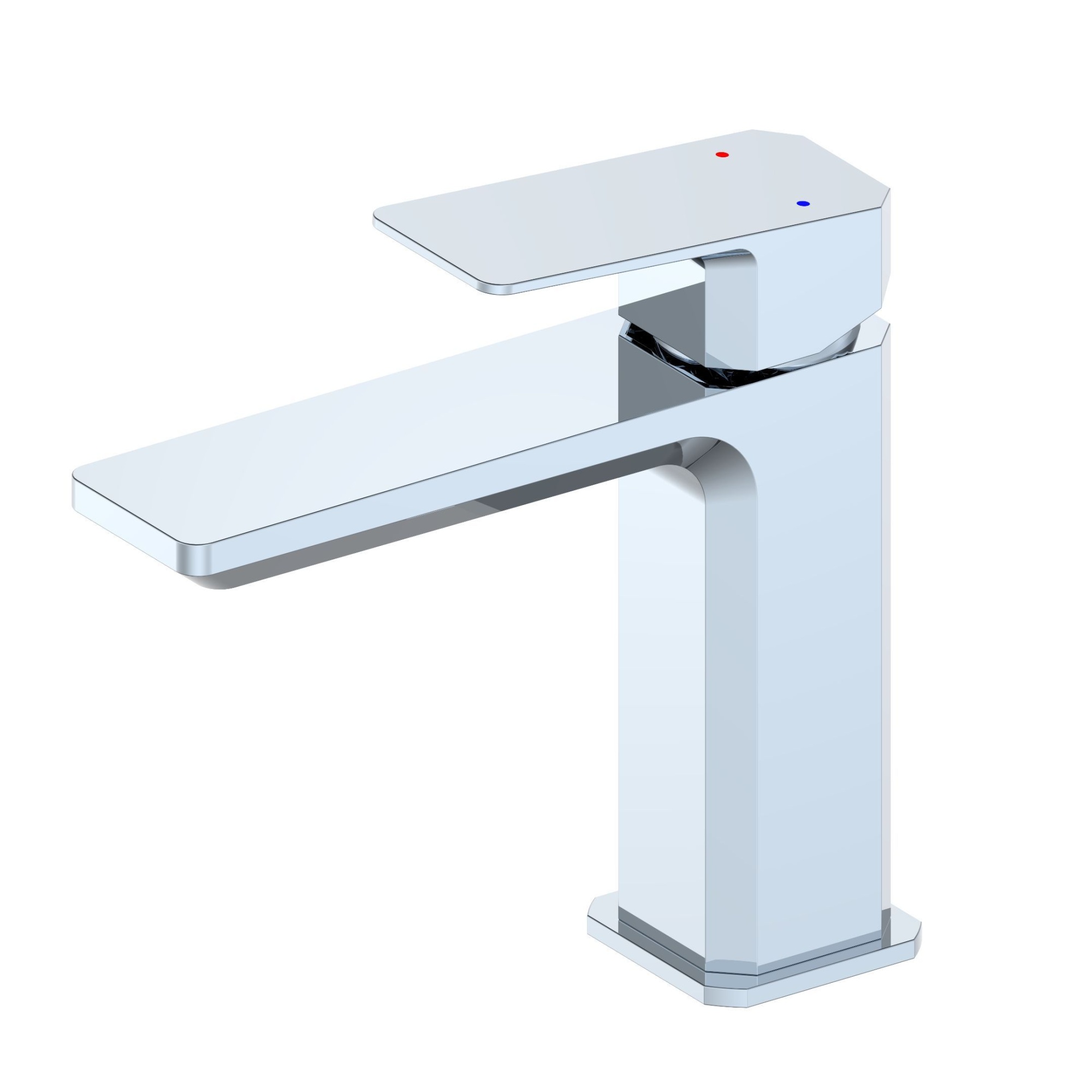 Смеситель для раковины wonzon & woghand diamond, хром (ww-88139011-cr)