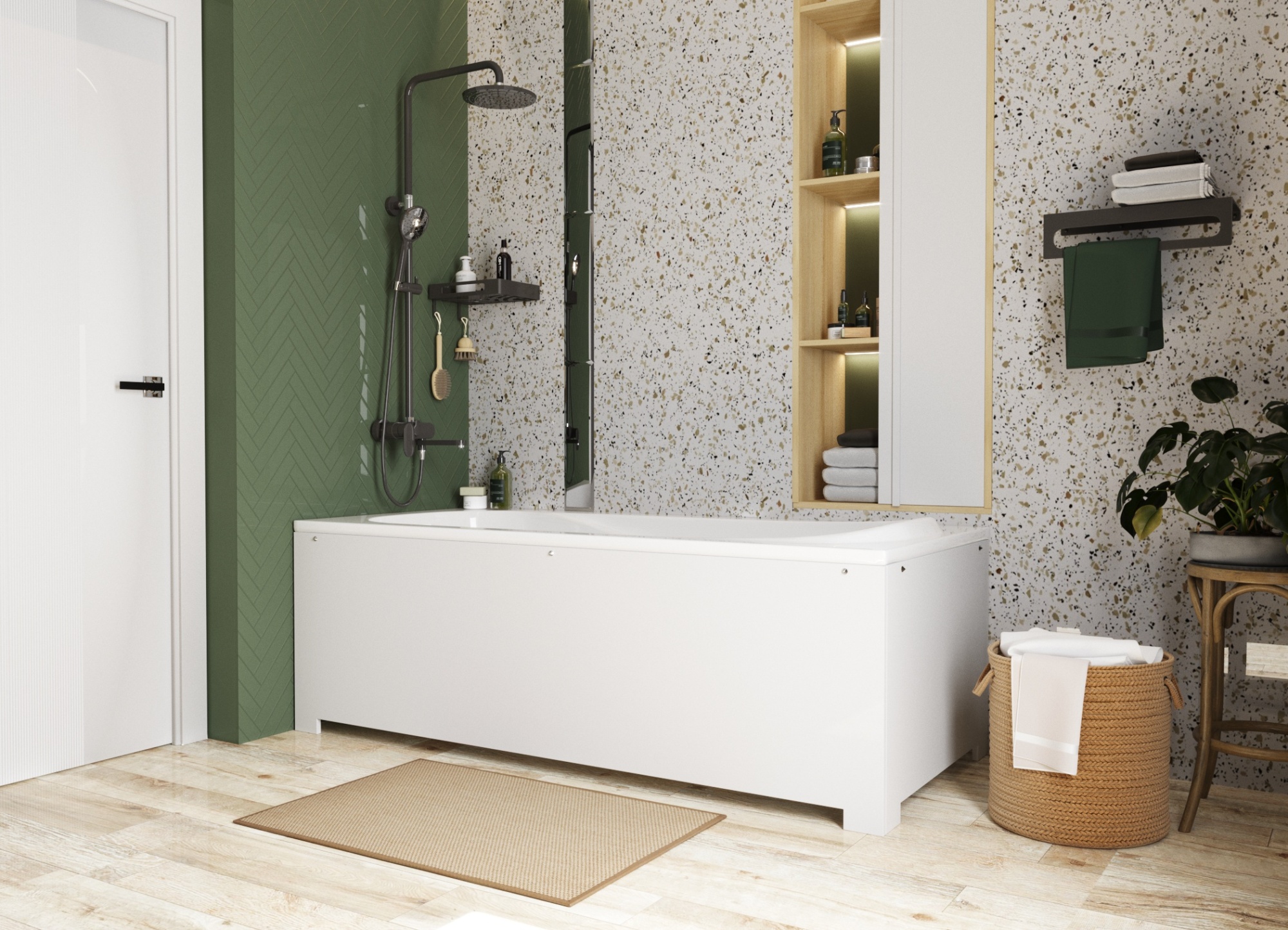 Ванна "alfa 170b silk" 1700х750