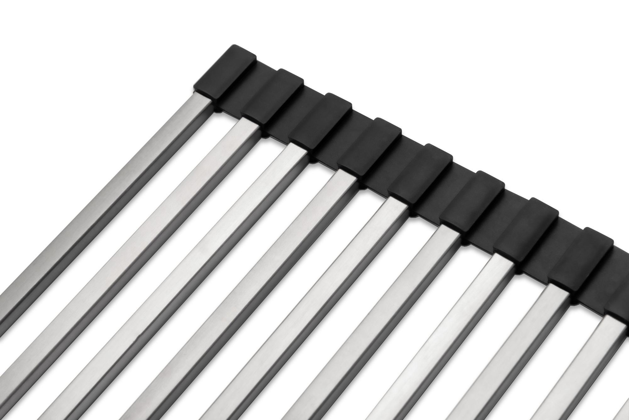 Ролл-мат step, r375-bs, брашированная нерж.сталь, 330х375мм, paulmark