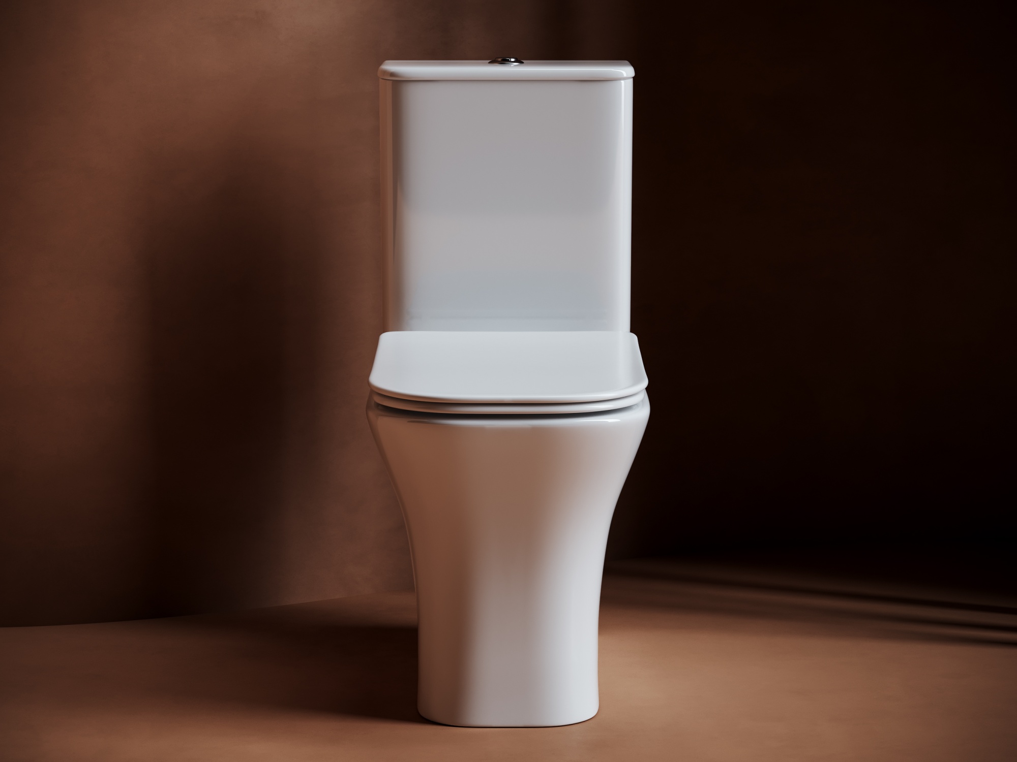 Напольный  унитаз с бачком alfa rimless